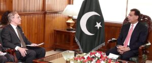 EU Parliamentary delegation led by Mr. Serban Dimitrie Sturdza (ECR Romania) Chair of the Delegation for Relations with Countries of South Asia called on Speaker National Assembly Sardar Ayaz Sadiq at Parliament House