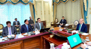 A delegation of Pakistan People’s Party calls on Prime Minister Muhammad Shehbaz Sharif