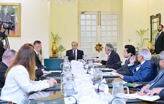 The Foreign Minister of Hungary, Mr. Péter Szijjártó calls on Prime Minister Muhammad Shehbaz Sharif