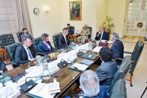 The Foreign Minister of Hungary, Mr. Péter Szijjártó calls on Prime Minister Muhammad Shehbaz Sharif