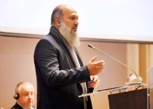 Federal Minister for Commerce, Jam Kamal Khan addressing the Pakistan-Belarus Business Forum in Minsk, emphasizing strengthened bilateral trade ties and inviting Belarusian investors to explore opportunities in Pakistan’s Special Economic Zones