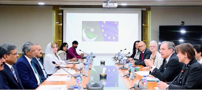 EU Delegation, Under the Chair of Șerban Dimitrie Sturdza, Met Federal Minister for Human Rights Azam Nazeer Tarar at the Ministry of Human Rights to Strengthen Cooperation on Human Rights and Institutional Development
