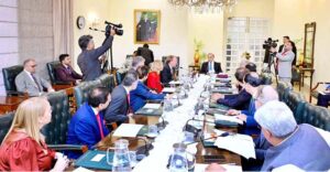 Global CEO of Royal Friesland Campina and Engro Pakistan, Jan Derck Van Karnebeek calls on Prime Minister Muhammad Shehbaz Sharif