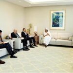 Federal Minister for Planning, Development & Special Initiatives, Prof. Ahsan Iqbal held a meeting with Secretary General of the Executive Council of Dubai H.E. Abdullah Mohammed Al Basti