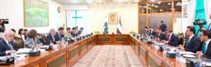 Deputy Prime Minister and Foreign Minister, Senator Mohammad Ishaq Dar and Deputy Prime Minister and Foreign Minister of UAE, Sheikh Abdullah bin Zayed Al Nahyan held cordial and in-depth discussions.