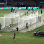 Multan Sultans busy in Net practice session ahead of HBL PSL X 2025 at National Bank Stadium