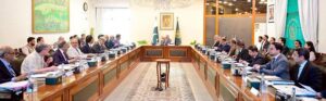 Deputy Prime Minister and Foreign Minister, Senator Mohammad Ishaq Dar, chaired a high-level meeting on the Indus Waters Treaty in the light of India’s move to hold the Treaty in abeyance