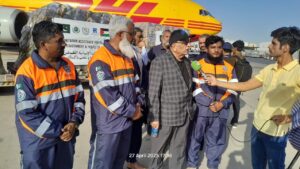 NDMA sends 15th relief consignment to Gaza, 26th for war-torn Middle East