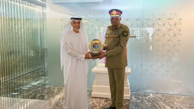 CJCSC calls on UAE State Defence Minister, Chief of Staff