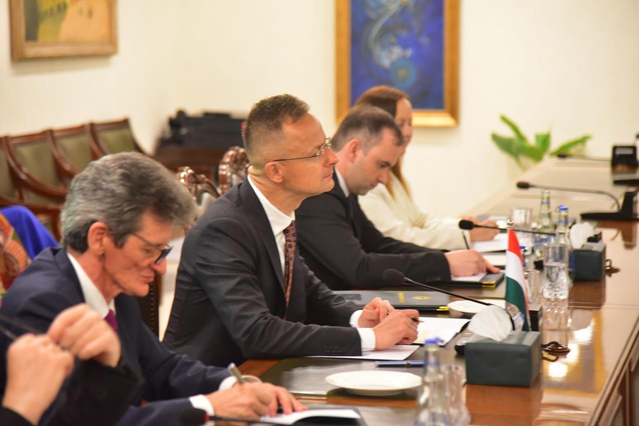 DPM Dar, Hungarian FM exchange views on expanding bilateral coopertaion in multilateral fora