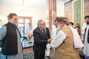 DPM Dar, Acting Afghan PM Akhund exchange views on key issues