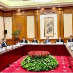 Deputy Prime Minister and Foreign Minister, Senator Mohammad Ishaq Dar, Member of the CPC Political Bureau & Foreign Minister of the People's Republic of China, Wang Yi and Acting Foreign Minister of Afghanistan, Amir Khan Muttaqi held an informal trilateral meeting