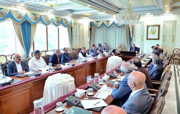 Prime Minister Muhammad Shehbaz Sharif chairs a meeting regarding the Integrated Generation Capacity Expansion Plan 2024-2034