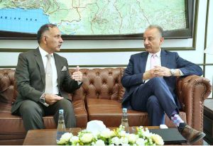 Minister for Climate Change and Environmental Coordination Dr. Musadik Malik held a high-level meeting with Chairman National Disaster Management Authority (NDMA)
