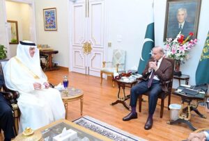 Ambassador of KSA to Pakistan H.E. Nawaf bin Saeed Al-Maliky called on Prime Minister Muhammad Shehbaz Sharif