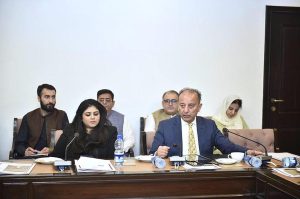 Federal Minister for Climate Change and Environmental Coordination, Dr. Musadik Malik, participated in a panel session titled "Dialogue, Not Discord: Conflict Resolution, Diplomacy, and the Rule of Law in U.S. -Pakistan Relations" at the Pakistan Institute for Parliamentary Services (PIPS).