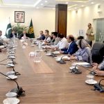 Minister for Climate Change and Environmental Coordination Dr. Musadik Malik and Minister for Water Resources Mr. Muhammad Moeen Wattoo co-chaired a meeting of the task force on Water Scarcity and it's impact on Rabi and Kharif Crops in federal capital