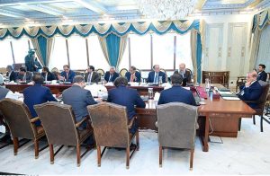 Prime Minister Muhammad Shehbaz Sharif chairs a meeting on National Tariff Policy