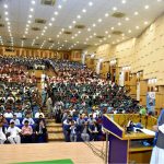 Chairman Prime Minister Youth Program Rana Mashood addressing during a consultative session on national youth policy at BZU