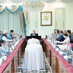 Prime Minister Muhammad Shehbaz Sharif chairs a review meeting of the Task Force on Development of Housing Sector