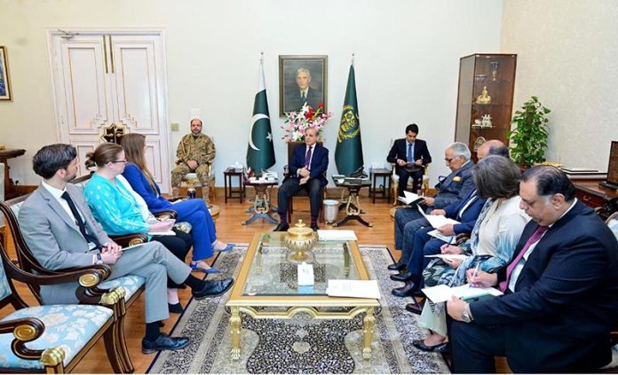 UK's High Commissioner to Pakistan, Ms. Jane Marriott calls on Prime Minister Muhammad Shehbaz Sharif