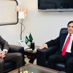 Governor KPK Faisal Karim Kundi holds important discussion with Minister Railway Muhammad Hanif Abbasi at his office