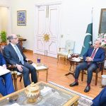 A delegation of IMF led by Jihad Azour calls on Prime Minister Muhammad Shehbaz Sharif