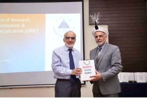 Ambassador (R) Farukh Amil, Chairperson IPO-Pakistan held an interactive session on Genetic Resources and Traditional Knowledge (GR & TK) at KIU, Gilgit.