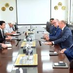 Minister for Petroleum Ali Pervaiz Malik held a meeting with Mr. Wille Eerola, Honorary Consul General of Pakistan in Finland, and Mr. Alexandre Eykerman, Regional Director for the Middle East at Wartsila