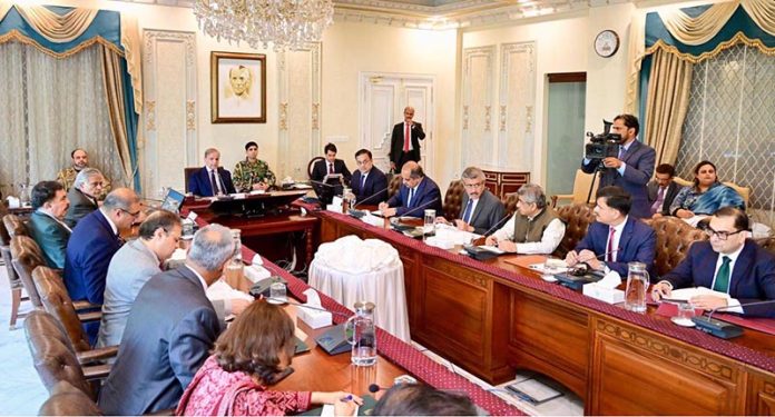Prime Minister Muhammad Shehbaz Sharif chairs a review meeting on upgradation of Karachi-Chaman National Highway (N-25)