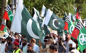 Members of the Sunni Ulema Council Rawalpindi-Islamabad hold a rally to mark Thanksgiving Day, expressing gratitude for the success of Operation ‘Bunyan al-Marsoos’ and reaffirming solidarity with the Pakistan Armed Forces