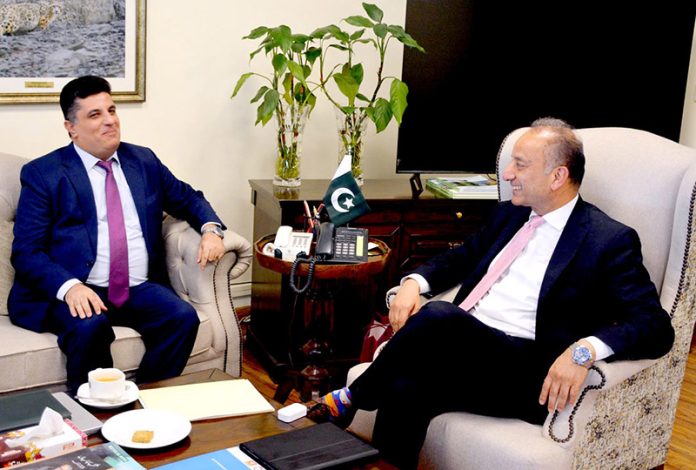 Meeting of the Federal Minister for Climate Change and Environmental Coordination Dr. Musadik Malik with the Ambassador of Syria Dr. Ramez Alraee