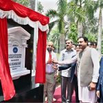 Provincial Minister for Higher Education Rana Sikandar Hayyat and Vice-Chancellor University of Sargodha Prof Dr Qaisar Abbas inaugurating 2.6 Mega Watt Solar Power System installed at University of Sargodha