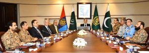 Prime Minister Muhammad Shehbaz Sharif visits the Headquarters of Inter-Services Intelligence