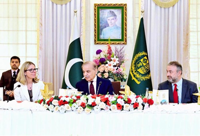 A delegation of World Bank Group led by Managing Director Operations Anna Bjerde calls on Prime Minister Muhammad Shehbaz Sharif
