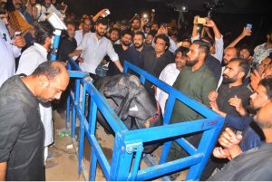 A Lahore-based goat “Qalandar” having weight 257 kg won first prize worth Rs.700,000/- during a competition of the 27th International Goat, Bull and Camel festival on late Tuesday night at University of Agriculture Faisalabad (UAF)
