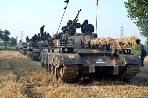 Civil society members visit the Brigade Headquarters to express solidarity and well come the Pakistani Armed Forces on the success of Operation "Bunyan Marsus", especially to pay tribute to the falcons of the Pakistan Air Force and to acknowledge the inspiring leadership of Army Chief General Asim Munir.