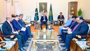 Ambassador of Azerbaijan to Pakistan, Khazar Farhadov calls on Prime Minister Muhammad Shehbaz Sharif