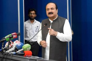 Chairman Prime Minister’s Youth Programme Rana Mashhood Ahmad Khan addressing Ceremony of Yom-e-Takbeer Mubarak at Lahore College for Women University
