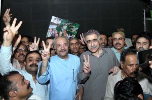 Political Secretary to PPP Chairman, MPA Jameel Ahmed Soomro along with MPA Sohail Anwar Siyal and workers of Pakistan People Party participated in the Youm Al-Fateh Rally to express solidarity with Pakistan Armed Forces on successful operation “Bunyan Marsous” against India.