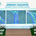 Prime Minister Muhammad Shehbaz Sharif addresses the inaugural ceremony of Murree Interchange-Jinnah Square