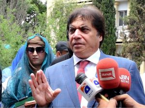 Federal Minister for Railways, Muhammad Hanif Abbasi Strongly Reaffirms Pakistan’s Stance against India in Media Statement