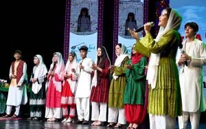 Artists present traditional music performances in celebration of Hazara Culture Day at the Pakistan National Council of the Arts (PNCA)