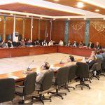 Federal Minister for Planning, Development & Special Initiatives Ahsan Iqbal chairing a special meeting in Islamabad to align sectoral priorities and development plans with the URAAN Pakistan initiative