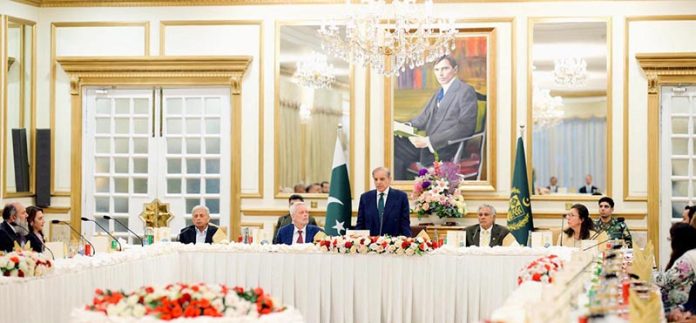 A delegation of US Chamber of Commerce's Pakistan-US Business Council calls on Prime Minister Muhammad Shehbaz Sharif