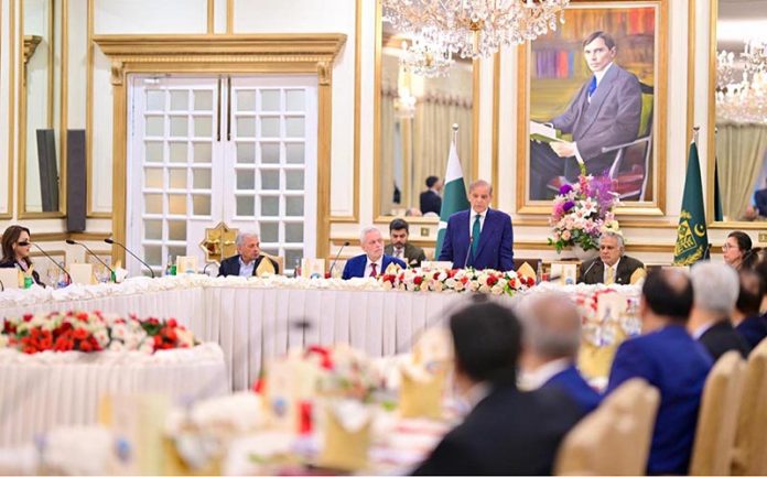 A delegation of US Chamber of Commerce's Pakistan-US Business Council calls on Prime Minister Muhammad Shehbaz Sharif