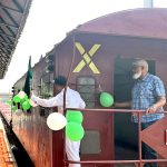 CEO Railways Aamir Ali Baloch announced that the newly developed wagons, designed to meet the needs of the business sector and built to international standards, were unveiled at Cantt Station