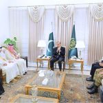 Minister of State for Foreign Affairs of Kingdom of Saudi Arabia, Adel Al-Jubeir calls on Prime Minister Muhammad Shehbaz Sharif