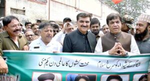 Federal Minister for Railways, Muhammad Hanif Abbasi spent 1st May with Railway Workers and acknowledged their contribution
