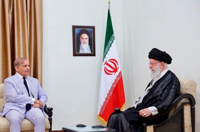 Prime Minister Muhammad Shehbaz Sharif paid a courtesy call on His Eminence Sayyed Ali Khamenei, the Supreme Leader of Iran